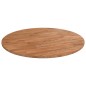 Piano Tavolo Rotondo Marrone Chiaro Ø40x1,5 cm Rovere Trattato Piano Tavolo Rotondo Marrone Chiaro Ø40x1,5 cm Rovere Trattato