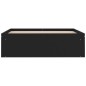 vidaXL Giroletto Nero 120x190 cm Small Double