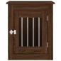 vidaXL Gabbia Cani Arredamento Rovere Marrone 55x75x65cm Multistrato