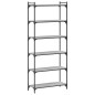 vidaXL Libreria 6 Ripiani Grigio Sonoma 80x30x188cm Legno Multistrato vidaXL Libreria 6 Ripiani Grigio Sonoma 80x30x188cm Legno Multistrato