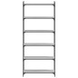vidaXL Libreria 6 Ripiani Grigio Sonoma 80x30x188cm Legno Multistrato vidaXL Libreria 6 Ripiani Grigio Sonoma 80x30x188cm Legno Multistrato