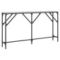 vidaXL Tavolo Consolle Grigio Sonoma 140x23x75 cm in Legno Multistrato vidaXL Tavolo Consolle Grigio Sonoma 140x23x75 cm in Legno Multistrato