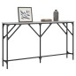 vidaXL Tavolo Consolle Grigio Sonoma 140x23x75 cm in Legno Multistrato vidaXL Tavolo Consolle Grigio Sonoma 140x23x75 cm in Legno Multistrato