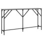 vidaXL Tavolo Consolle Grigio Sonoma 140x23x75 cm in Legno Multistrato vidaXL Tavolo Consolle Grigio Sonoma 140x23x75 cm in Legno Multistrato