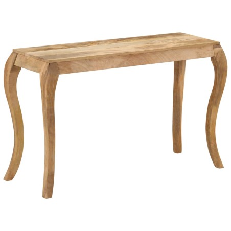 vidaXL Tavolo Consolle in Legno Massello di Mango 118x38x76 cm