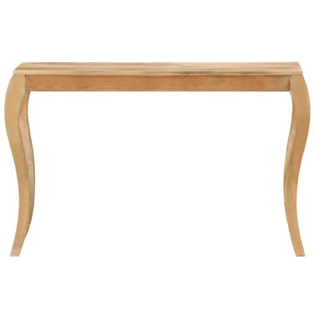 vidaXL Tavolo Consolle in Legno Massello di Mango 118x38x76 cm