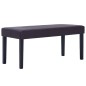 vidaXL Panca 106 cm Marrone in Similpelle