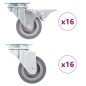 vidaXL Ruote Girevoli 32 pz 50 mm vidaXL Ruote Girevoli 32 pz 50 mm