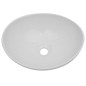vidaXL Set Mobili da Bagno 2 pz Ceramica Bianco vidaXL Set Mobili da Bagno 2 pz Ceramica Bianco