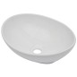 vidaXL Set Mobili da Bagno 2 pz Ceramica Bianco vidaXL Set Mobili da Bagno 2 pz Ceramica Bianco
