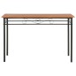 vidaXL Set da Pranzo 5 pz in MDF e Acciaio Marrone vidaXL Set da Pranzo 5 pz in MDF e Acciaio Marrone