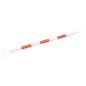 Barre Retrattili per Coni Stradali 10 pz ABS 116-197 cm Barre Retrattili per Coni Stradali 10 pz ABS 116-197 cm