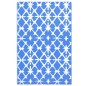 vidaXL Tappeto da Esterni Blu e Bianco 80x150 cm in PP vidaXL Tappeto da Esterni Blu e Bianco 80x150 cm in PP
