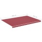 vidaXL Tessuto di Ricambio per Tenda da Sole Rosso Borgogna 5x3,5 m vidaXL Tessuto di Ricambio per Tenda da Sole Rosso Borgogna 5x3,5 m