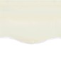 vidaXL Tessuto di Ricambio per Tenda da Sole Crema 5x3,5 m vidaXL Tessuto di Ricambio per Tenda da Sole Crema 5x3,5 m