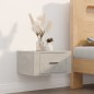 Comodini a Muro 2 pz Grigio Cemento 50x36x25 cm Comodini a Muro 2 pz Grigio Cemento 50x36x25 cm