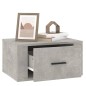 Comodini a Muro 2 pz Grigio Cemento 50x36x25 cm Comodini a Muro 2 pz Grigio Cemento 50x36x25 cm