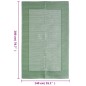 vidaXL Tappeto da Esterno Verde 140x200 cm in PP