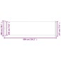 vidaXL Tenda da Sole Laterale Retrattile per Patio 200x600 cm Blu vidaXL Tenda da Sole Laterale Retrattile per Patio 200x600 cm Blu