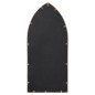 vidaXL Specchio da Giardino Sabbia 70x30 cm in Ferro per Uso Esterno vidaXL Specchio da Giardino Sabbia 70x30 cm in Ferro per Uso Esterno