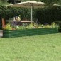vidaXL Letto Giardino Acciaio Verniciato a Polvere 332x40x36 cm Verde vidaXL Letto Giardino Acciaio Verniciato a Polvere 332x40x36 cm Verde