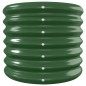 vidaXL Letto Giardino Acciaio Verniciato a Polvere 332x40x36 cm Verde vidaXL Letto Giardino Acciaio Verniciato a Polvere 332x40x36 cm Verde