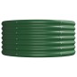 vidaXL Letto Giardino Acciaio Verniciato a Polvere 512x80x36 cm Verde vidaXL Letto Giardino Acciaio Verniciato a Polvere 512x80x36 cm Verde