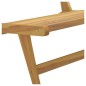vidaXL Sedia da Giardino con Poggiapiedi in Legno Massello di Teak vidaXL Sedia da Giardino con Poggiapiedi in Legno Massello di Teak