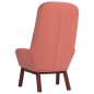 vidaXL Sedia Relax Rosa in Velluto vidaXL Sedia Relax Rosa in Velluto