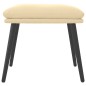 vidaXL Poggiapiedi Bianco Crema 45x29,5x35 cm in Velluto vidaXL Poggiapiedi Bianco Crema 45x29,5x35 cm in Velluto