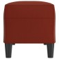 Panca Rosso Vino 100x35x41 cm in Similpelle Panca Rosso Vino 100x35x41 cm in Similpelle