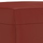 Panca Rosso Vino 100x35x41 cm in Similpelle Panca Rosso Vino 100x35x41 cm in Similpelle