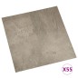 vidaXL Listoni per Pavimenti Autoadesivi 55 pz in PVC 5,11 m² Grigi
