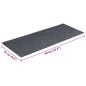 vidaXL Tappeti Adesivi Rettangolari Scale 15 pz 60x25 cm Grigio Chiaro vidaXL Tappeti Adesivi Rettangolari Scale 15 pz 60x25 cm Grigio Chiaro