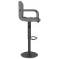 vidaXL Sgabelli da Bar 2 pz Grigio Chiaro in Tessuto vidaXL Sgabelli da Bar 2 pz Grigio Chiaro in Tessuto