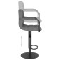 vidaXL Sgabelli da Bar 2 pz Grigio Chiaro in Tessuto vidaXL Sgabelli da Bar 2 pz Grigio Chiaro in Tessuto