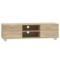 vidaXL Mobile per TV Rovere Sonoma 140x40,5x35 cm Legno Multistrato vidaXL Mobile per TV Rovere Sonoma 140x40,5x35 cm Legno Multistrato