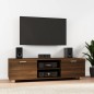 vidaXL Mobile TV Rovere Marrone 140x40,5x35 cm in Legno Multistrato vidaXL Mobile TV Rovere Marrone 140x40,5x35 cm in Legno Multistrato