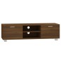 vidaXL Mobile TV Rovere Marrone 140x40,5x35 cm in Legno Multistrato vidaXL Mobile TV Rovere Marrone 140x40,5x35 cm in Legno Multistrato