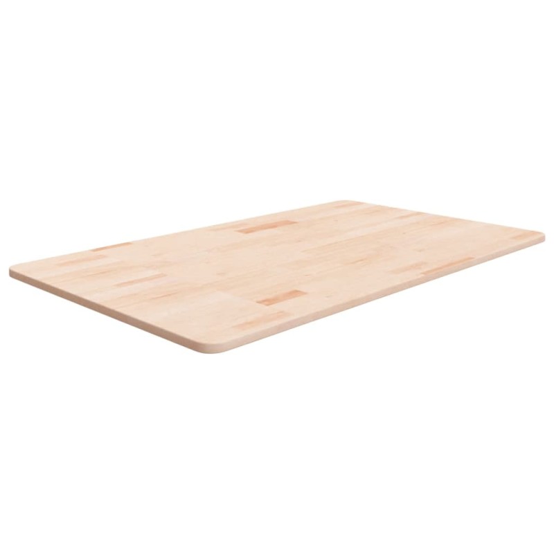 vidaXL Piano Bagno 100x60x1,5 cm in Legno Massello Non Trattato