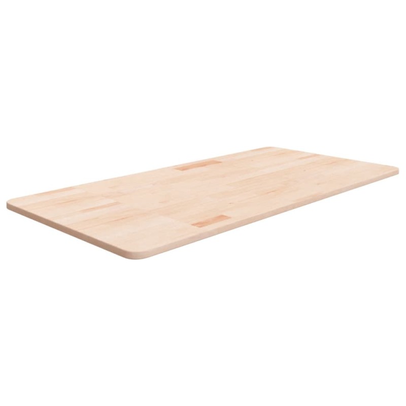 vidaXL Piano Bagno 100x50x1,5 cm in Legno Massello Non Trattato