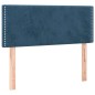 vidaXL Testiera Blu scuro 90x5x78/88 cm in Tessuto vidaXL Testiera Blu scuro 90x5x78/88 cm in Tessuto