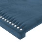 vidaXL Testiera Blu scuro 90x5x78/88 cm in Tessuto vidaXL Testiera Blu scuro 90x5x78/88 cm in Tessuto