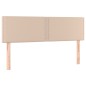 vidaXL Testiere 2 pz Cappuccino 72x5x78/88 cm in Similpelle vidaXL Testiere 2 pz Cappuccino 72x5x78/88 cm in Similpelle