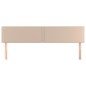 vidaXL Testiere 2 pz Cappuccino 90x5x78/88 cm in Similpelle vidaXL Testiere 2 pz Cappuccino 90x5x78/88 cm in Similpelle
