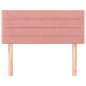 vidaXL Testiera Rosa 90x5x78/88 cm in Tessuto vidaXL Testiera Rosa 90x5x78/88 cm in Tessuto