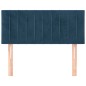 vidaXL Testiera Blu scuro 90x5x78/88 cm in Tessuto vidaXL Testiera Blu scuro 90x5x78/88 cm in Tessuto