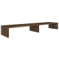 Supporto Monitor Rovere Marrone 110x23,5x9 cm Legno Multistrato Supporto Monitor Rovere Marrone 110x23,5x9 cm Legno Multistrato