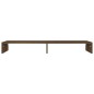 Supporto Monitor Rovere Marrone 110x23,5x9 cm Legno Multistrato Supporto Monitor Rovere Marrone 110x23,5x9 cm Legno Multistrato