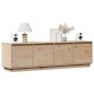 vidaXL Mobile Porta TV 156x37x45 cm in Legno Massello di Pino vidaXL Mobile Porta TV 156x37x45 cm in Legno Massello di Pino